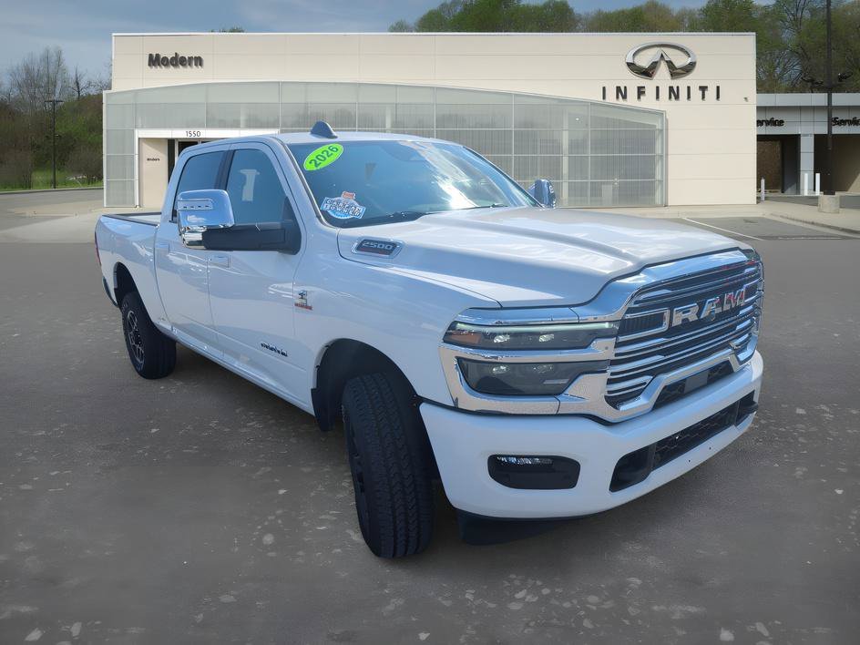 Used 2026 Bright White Clearcoat Ram Laramie image 2