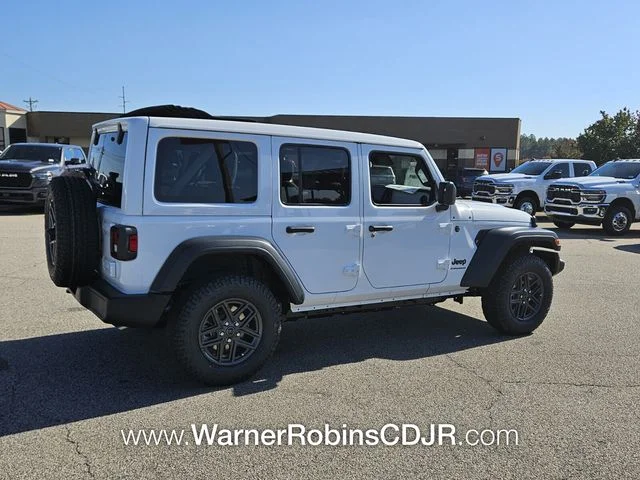 New 2026 Bright White Clear-Coat Exterior Paint Jeep Sport S image 12