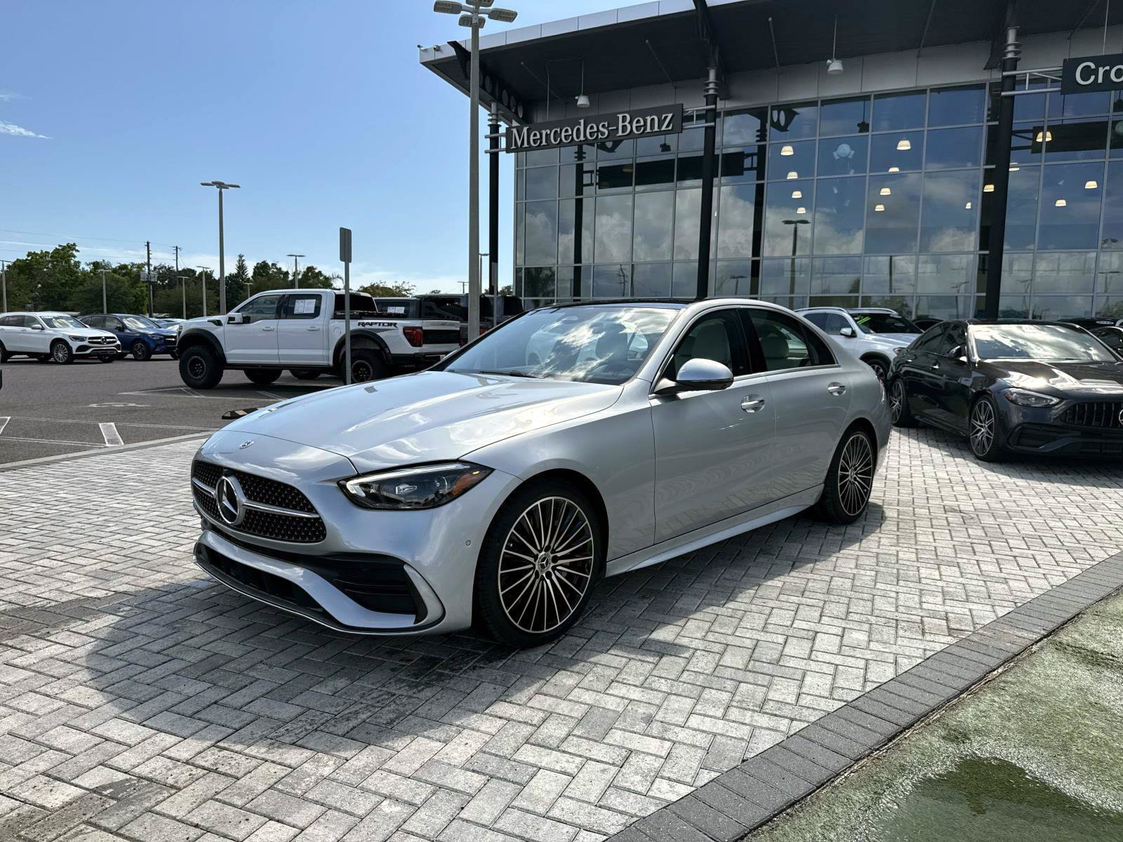 New 2026 Silver Metallic Mercedes-Benz C 300 Sedan image 2