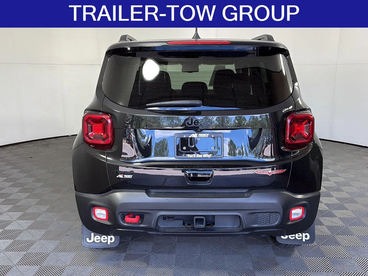 Used 2023 Black Clearcoat Jeep Trailhawk image 6