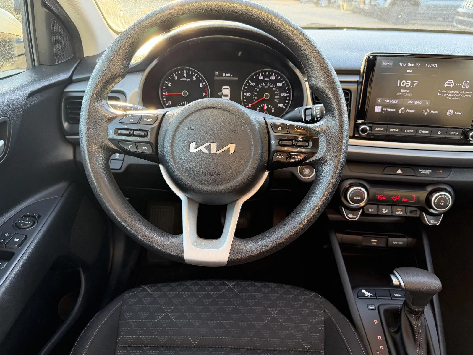 Used 2022 Clear White Kia S image 8