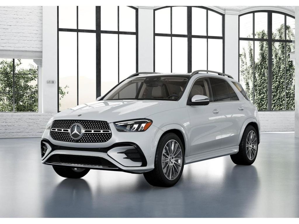 New 2026 MANUFAKTUR Moonlight White Metallic Mercedes-Benz GLE 350 image 40