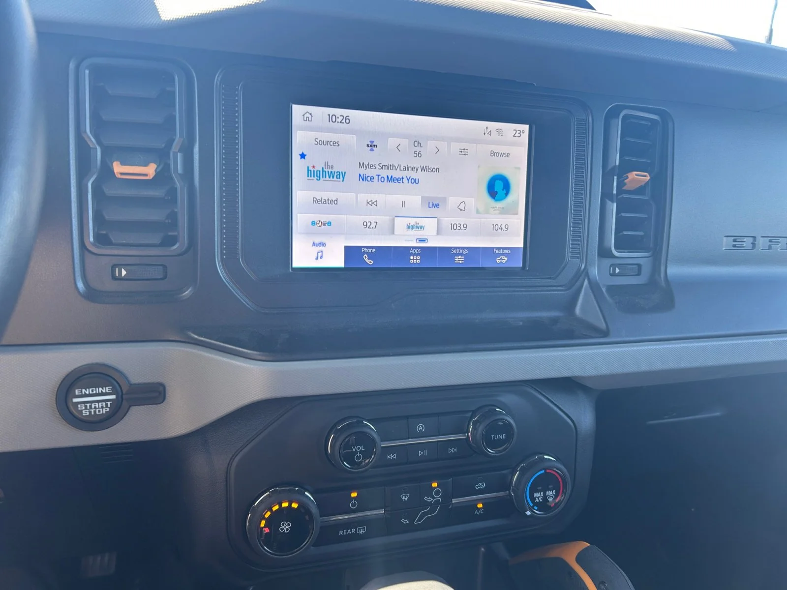 Used 2023 BLUE Ford BADLANDS image 21