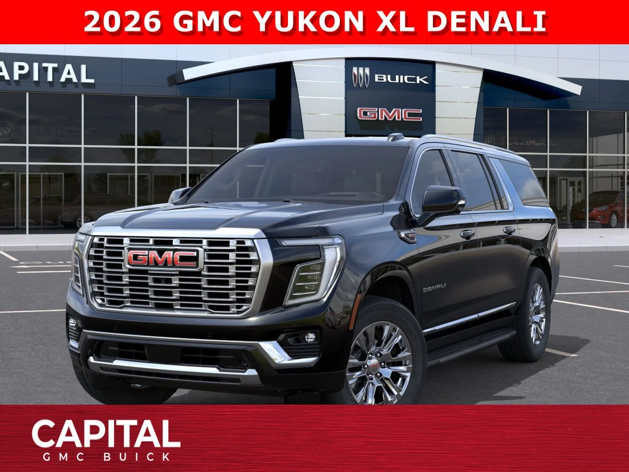New 2026 ONYX BLACK GMC Denali image 1