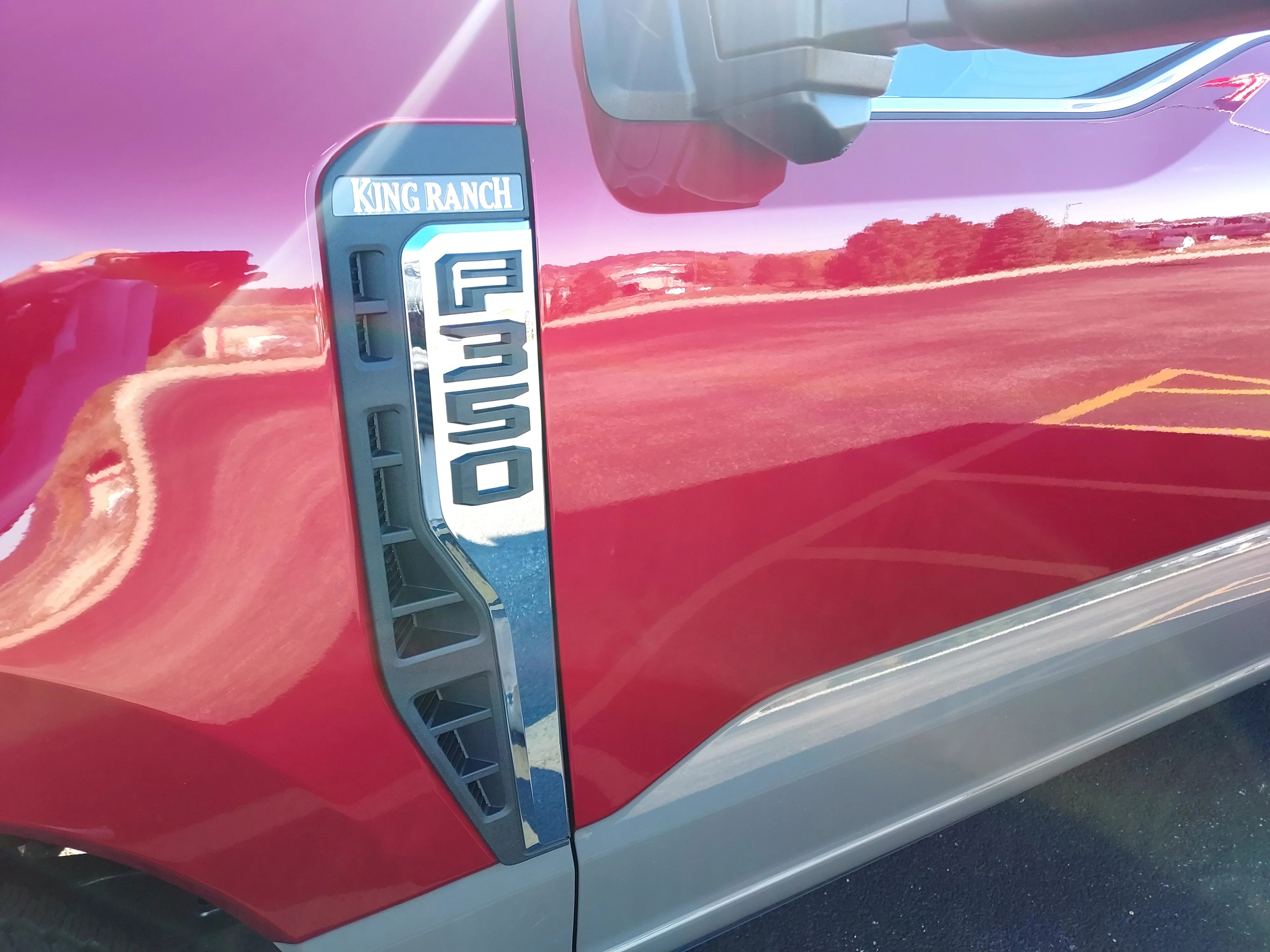 New 2026 Ruby Red Metallic Tinted Clearcoat Ford King Ranch image 17