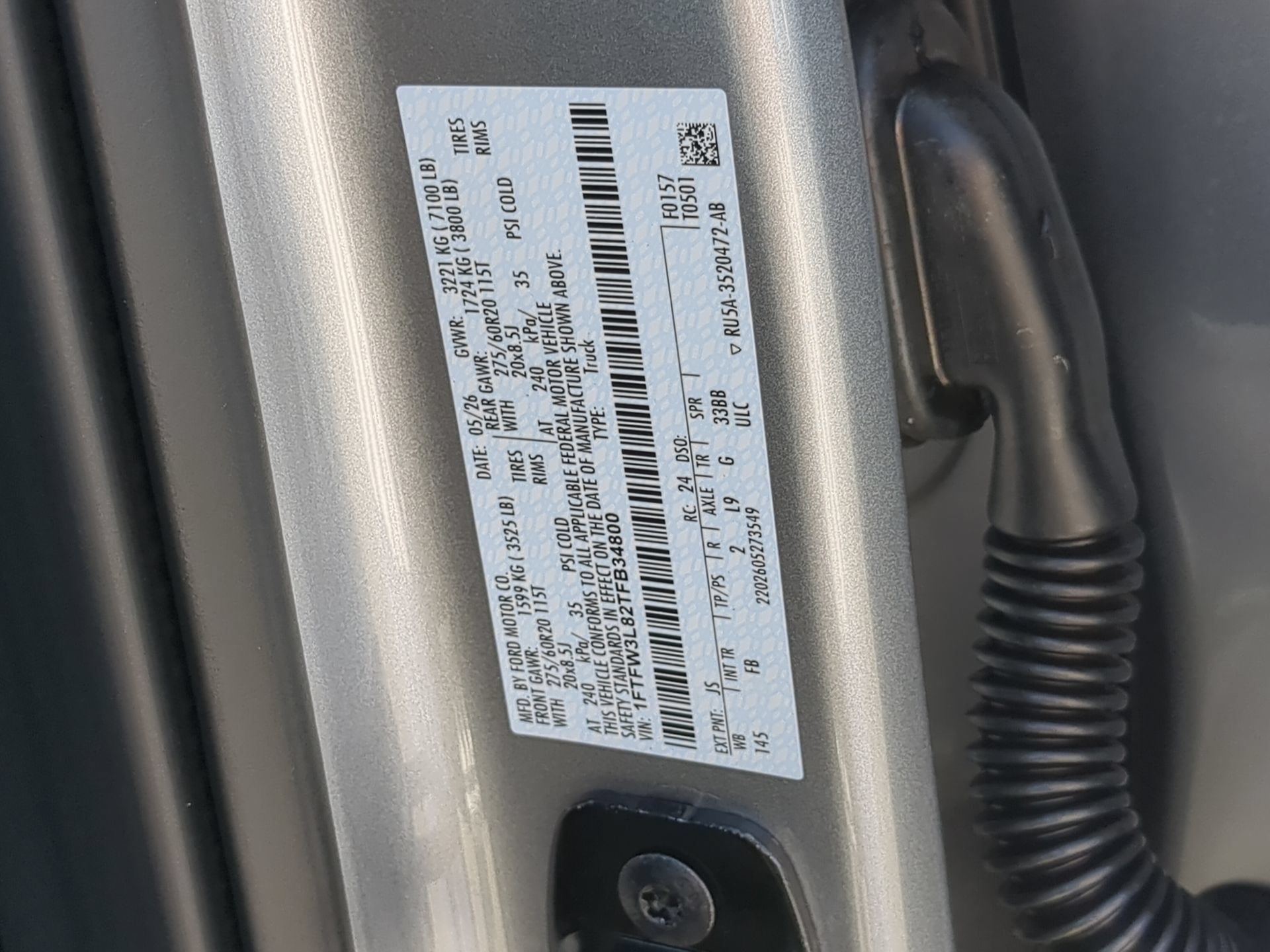 New 2026 Iconic Silver Metallic Ford XLT image 69