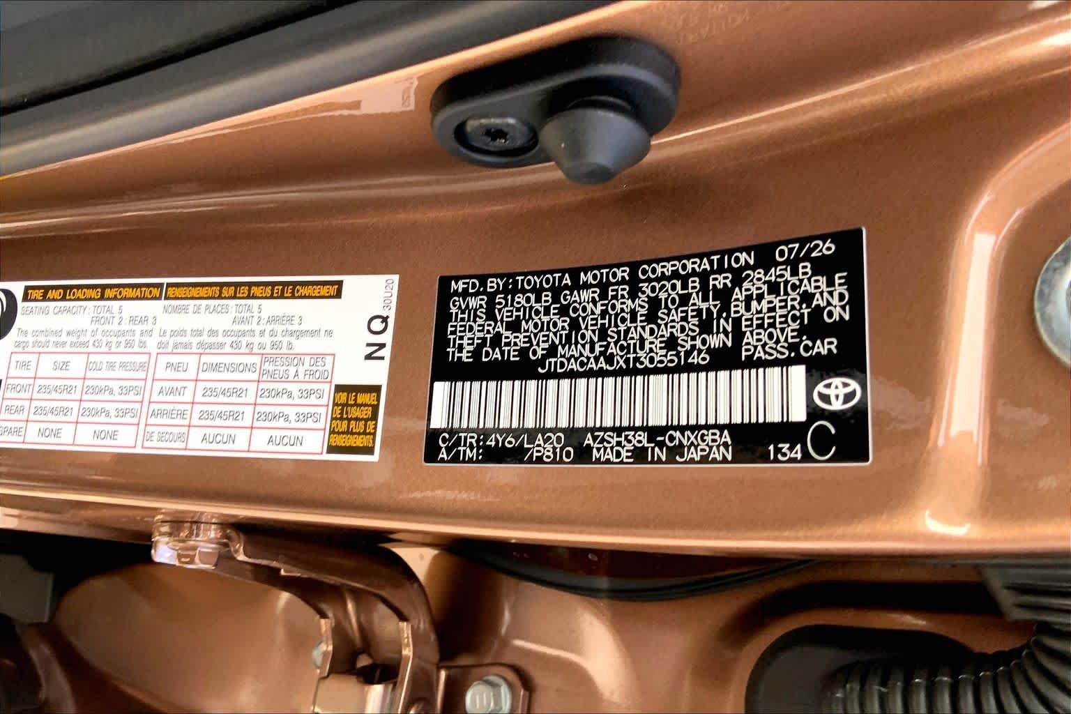 Used 2026 Bronze Age Toyota Limited image 29
