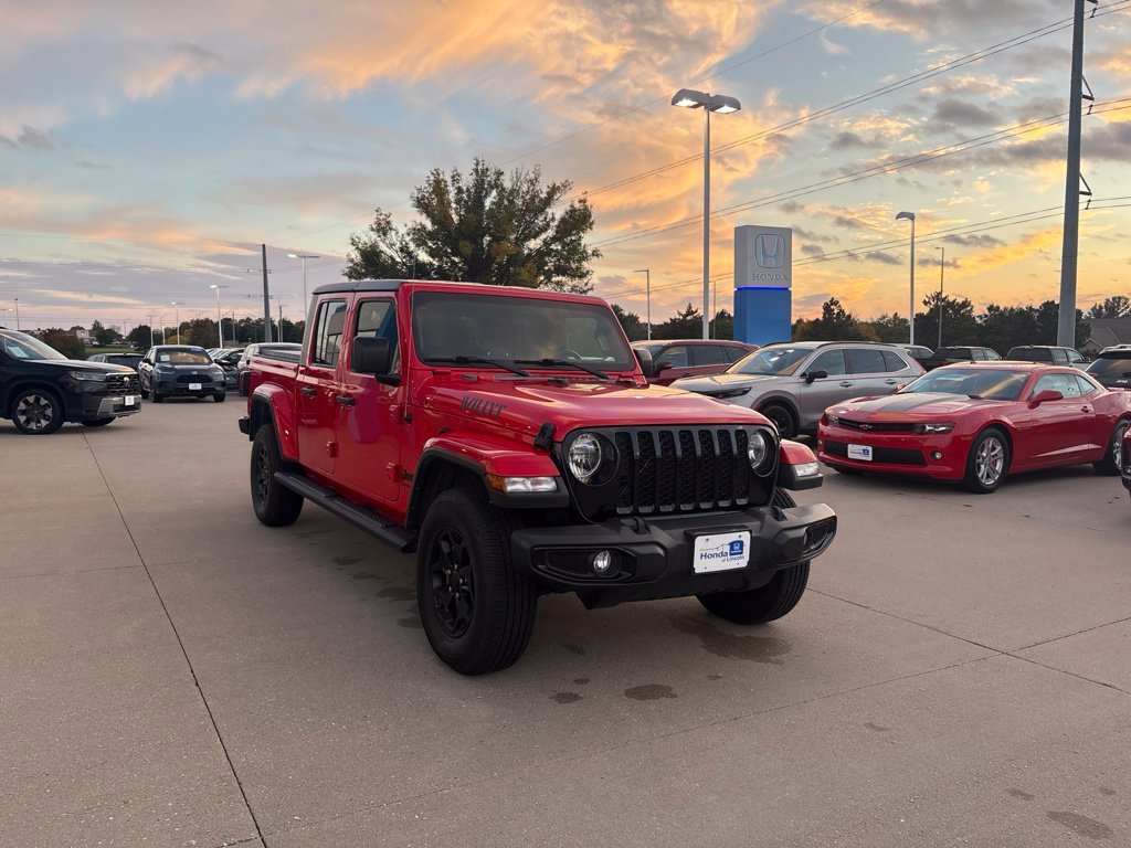 Used 2022 Firecracker Red Clearcoat Jeep Willys image 3