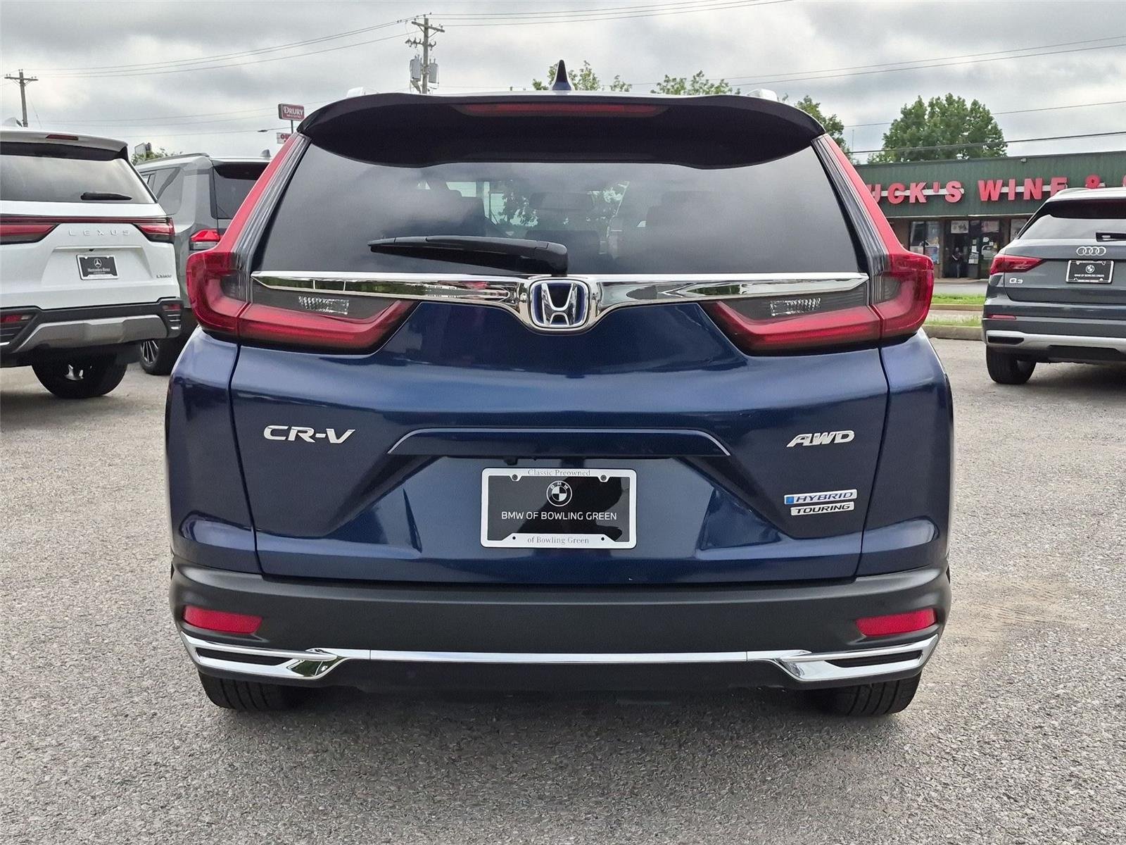 Used 2021 Obsidian Blue Pearl Honda Touring image 4