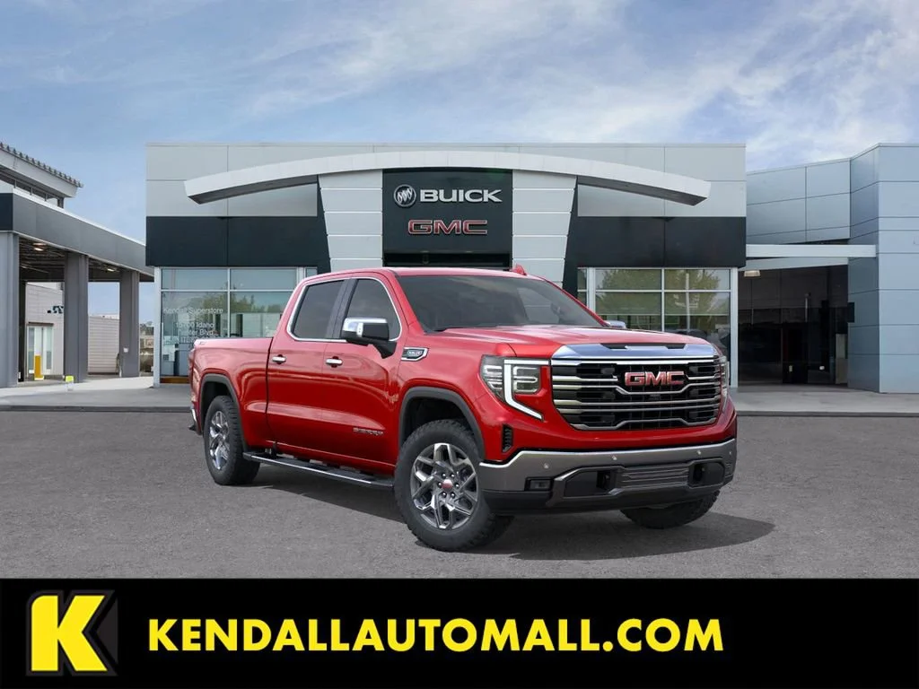 New 2026 Volcanic Red Tintcoat GMC SLT image 1