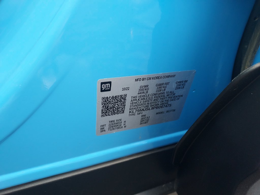Used 2023 Blue Chevrolet RS image 24