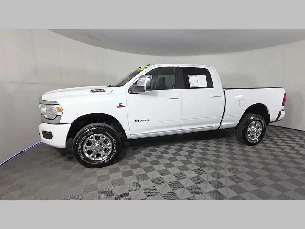 Used 2024 Bright White Clearcoat Ram Laramie image 49