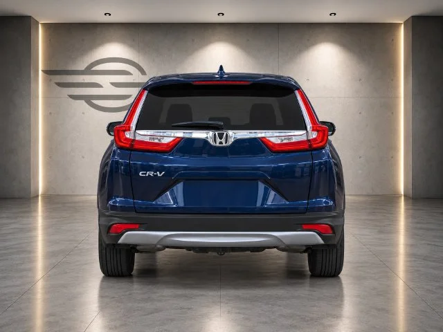 Used 2018 Obsidian Blue Pearl Honda EX image 8