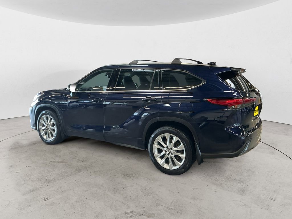 Used 2020 Blue Toyota Limited image 7