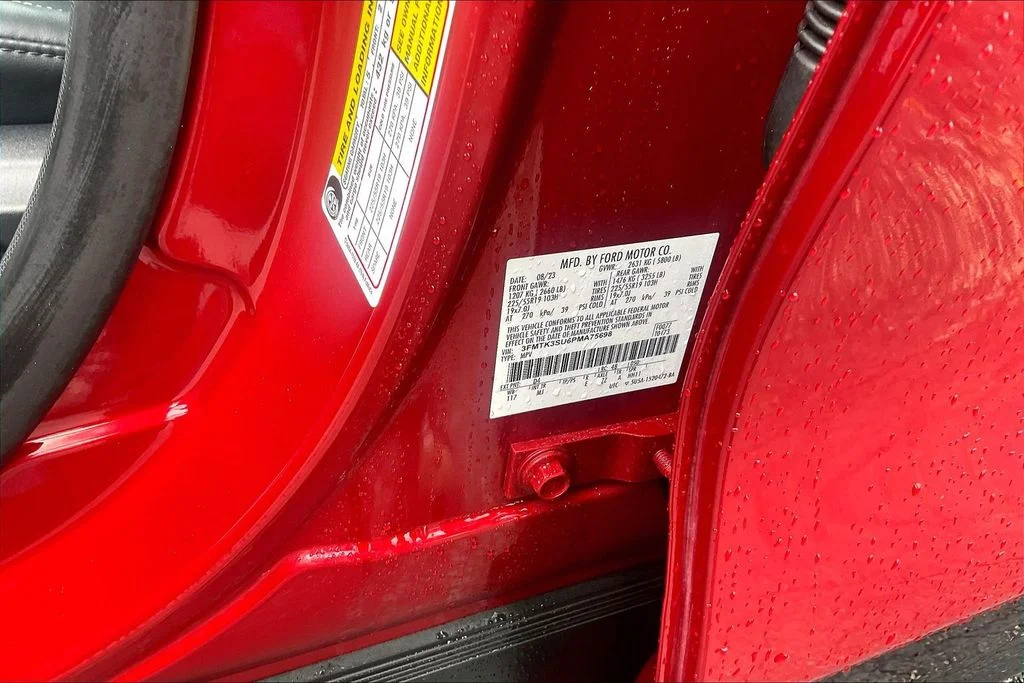 Certified Used 2023 Red Metallic Ford Premium image 31