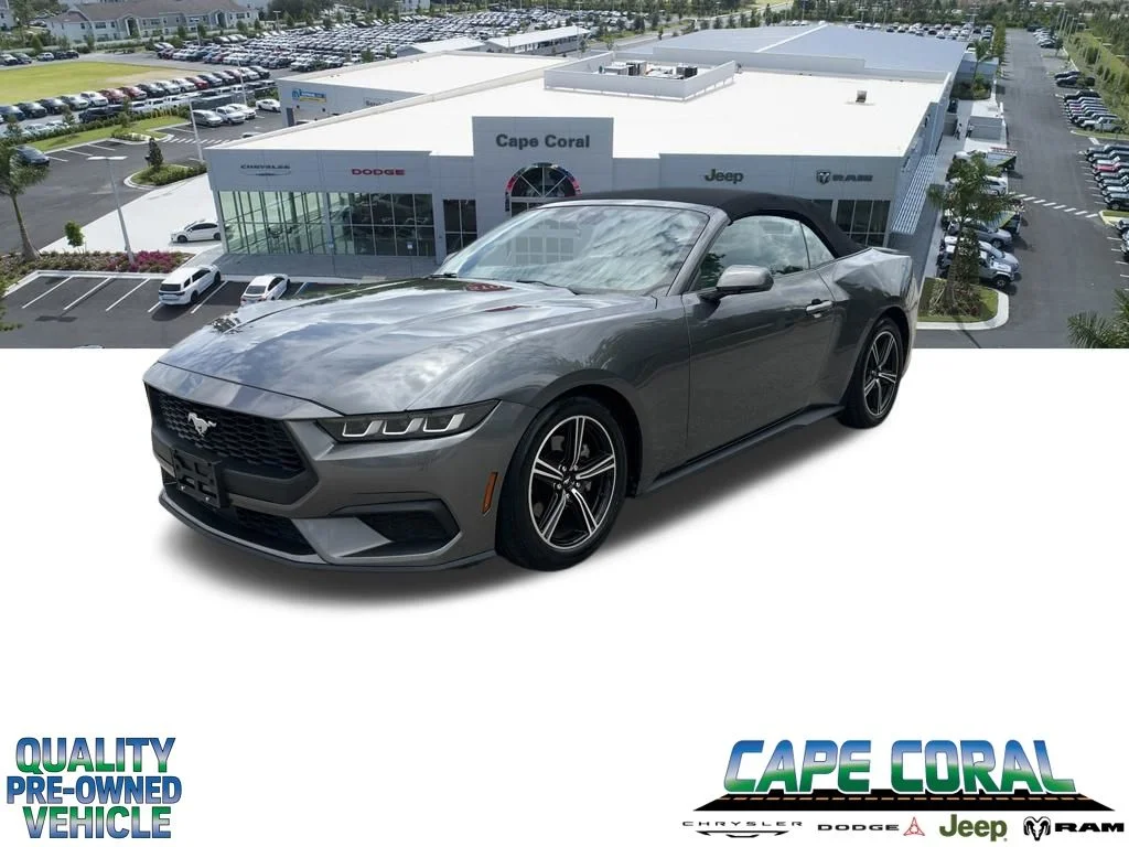 Used 2024 Gray Ford EcoBoost Premium image 1