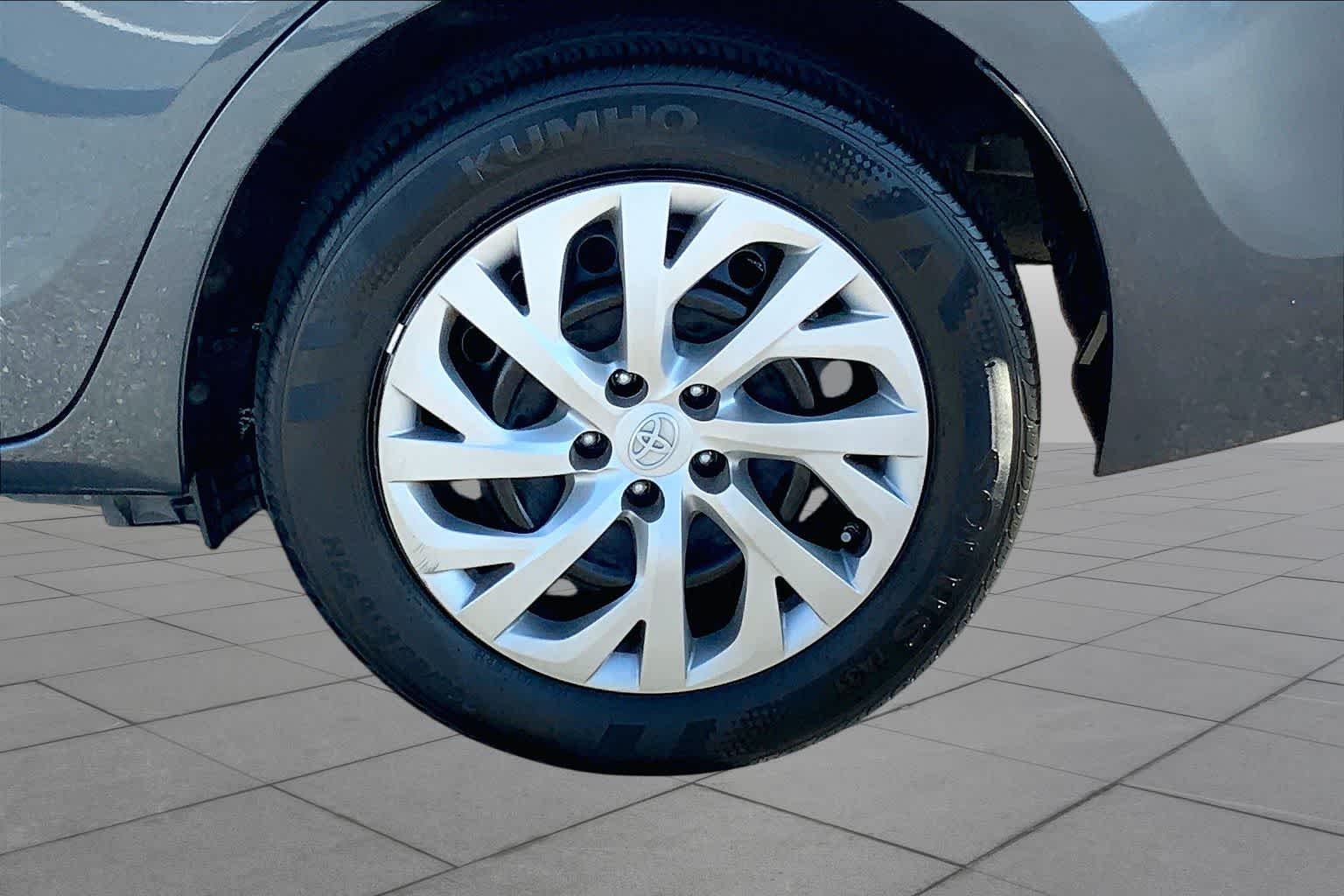 Used 2017 Slate Metallic Toyota LE image 10