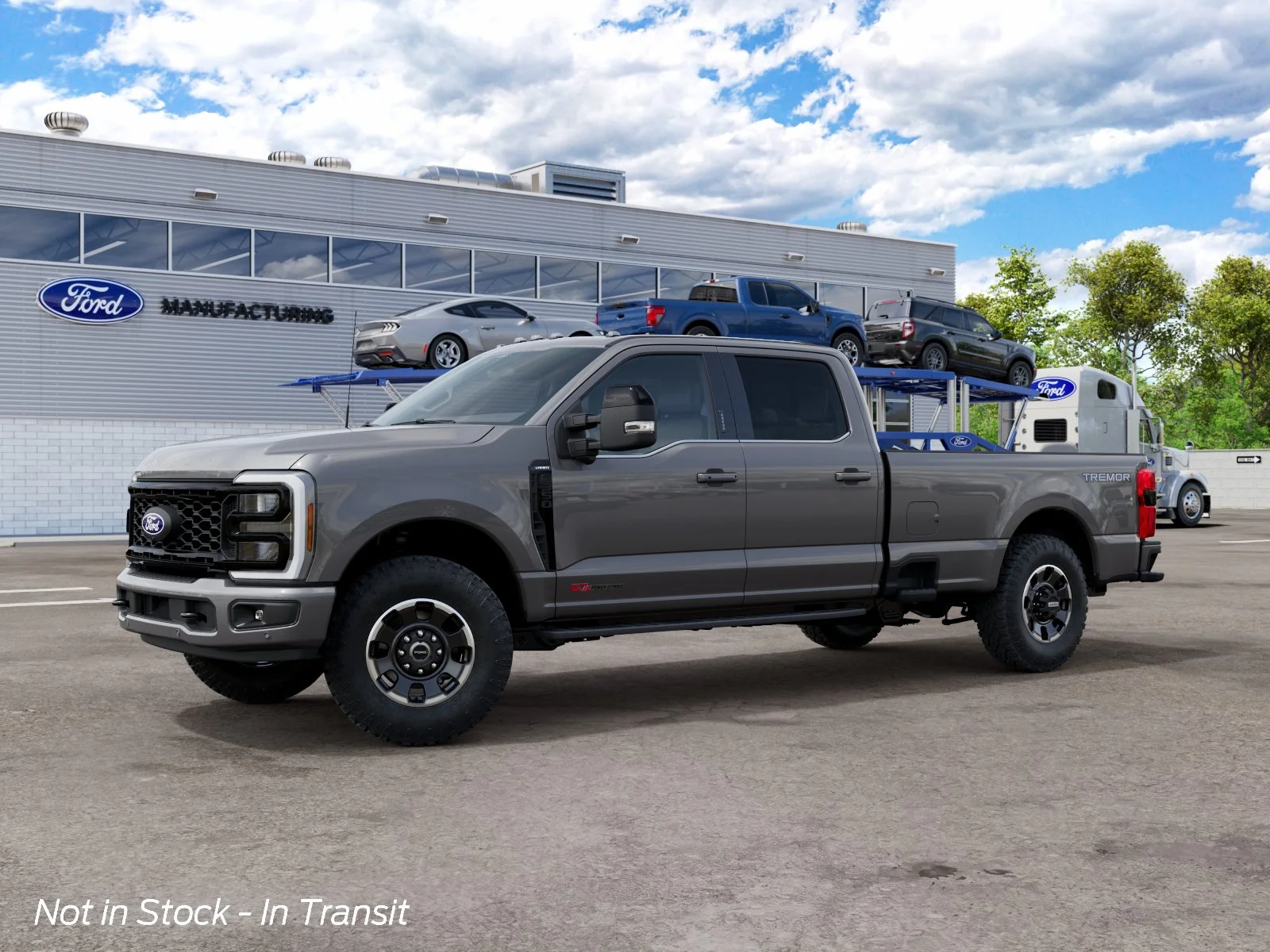 New 2027 Carbonized Gray Metallic Ford F-350® Lariat® image 1
