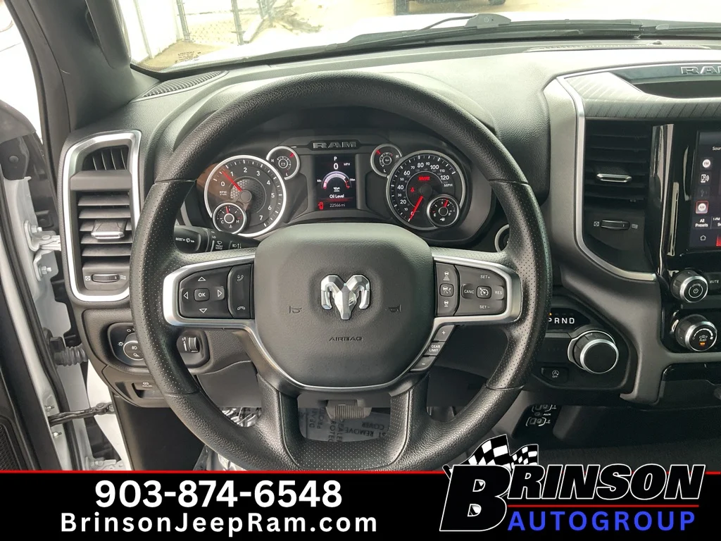 Used 2025 Bright White Clearcoat Ram Big Horn image 28
