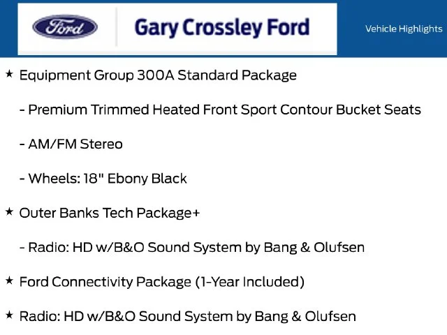 New 2026 Oxford White Ford Outer Banks® image 6