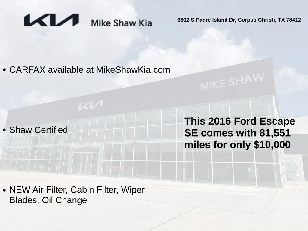Used 2016 White Ford SE image 3