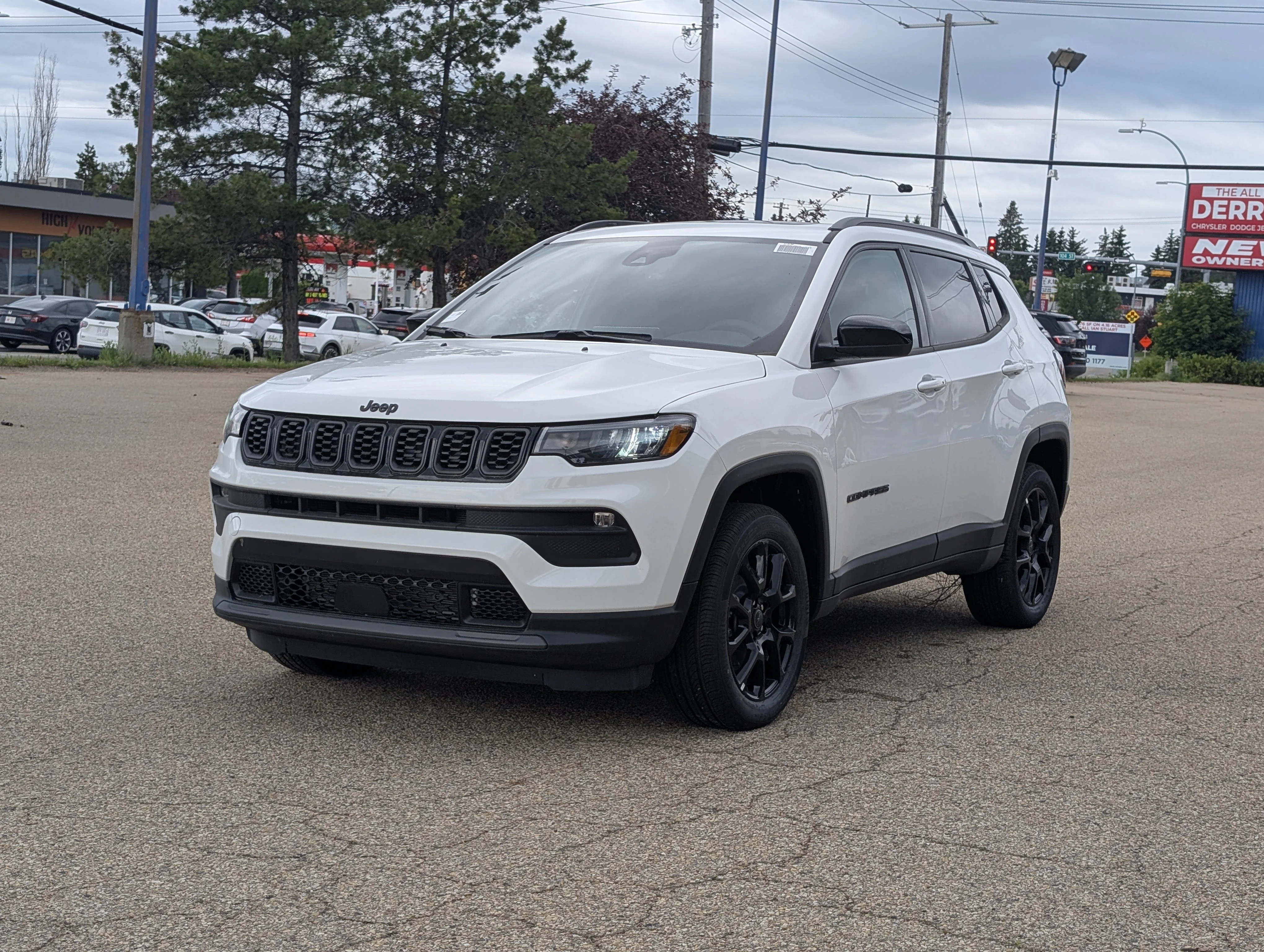 New 2026 Bright White Jeep North image 2