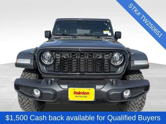 New 2026 Granite Crystal Metallic Clear-Coat Exterior Paint Jeep Willys image 2
