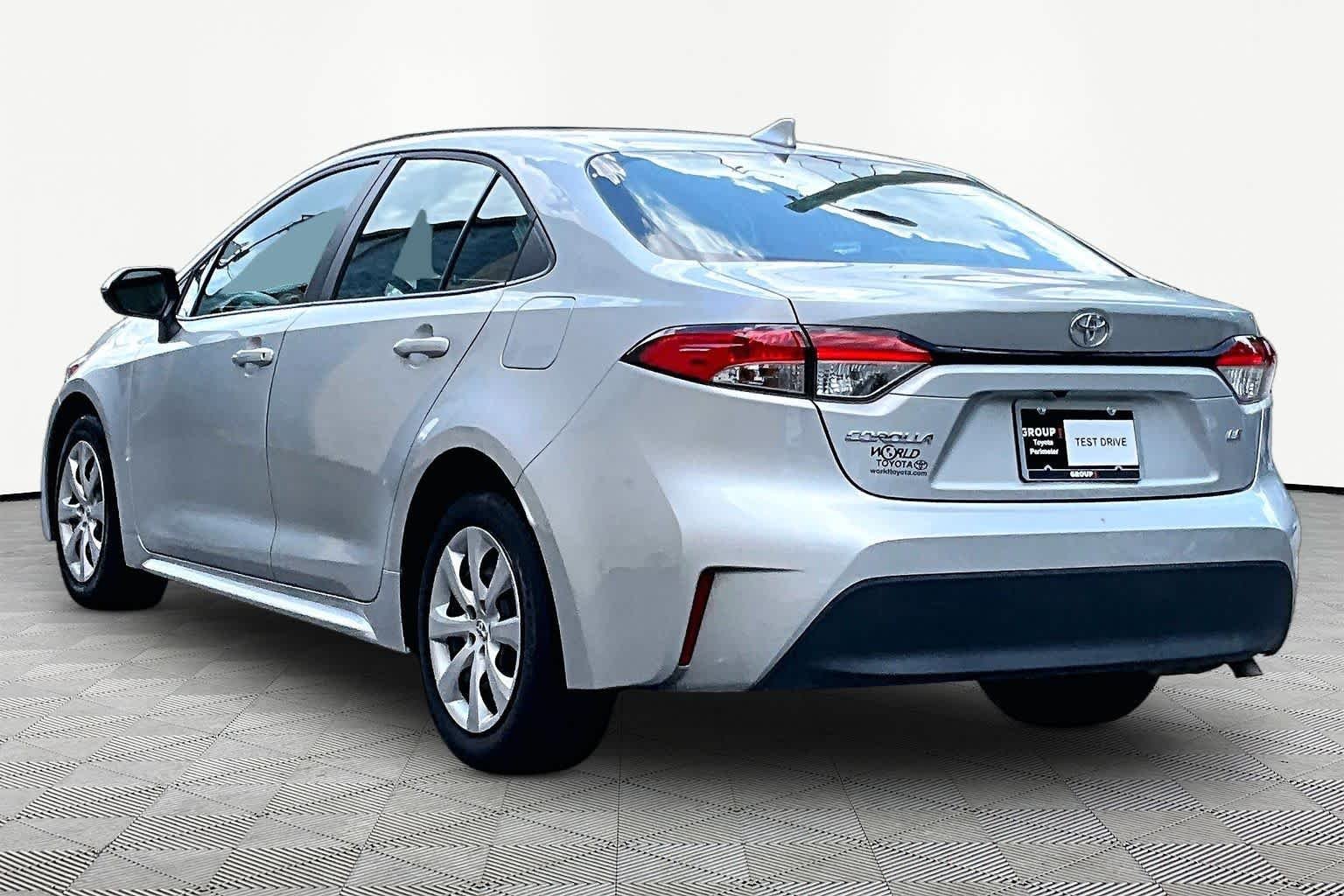 Used 2025 Classic Silver Metallic Toyota LE image 12