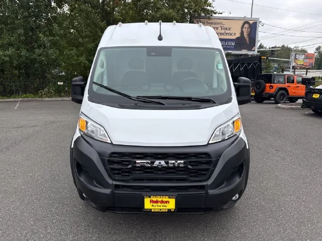 Used 2023 Bright White Clearcoat Ram High Roof image 2