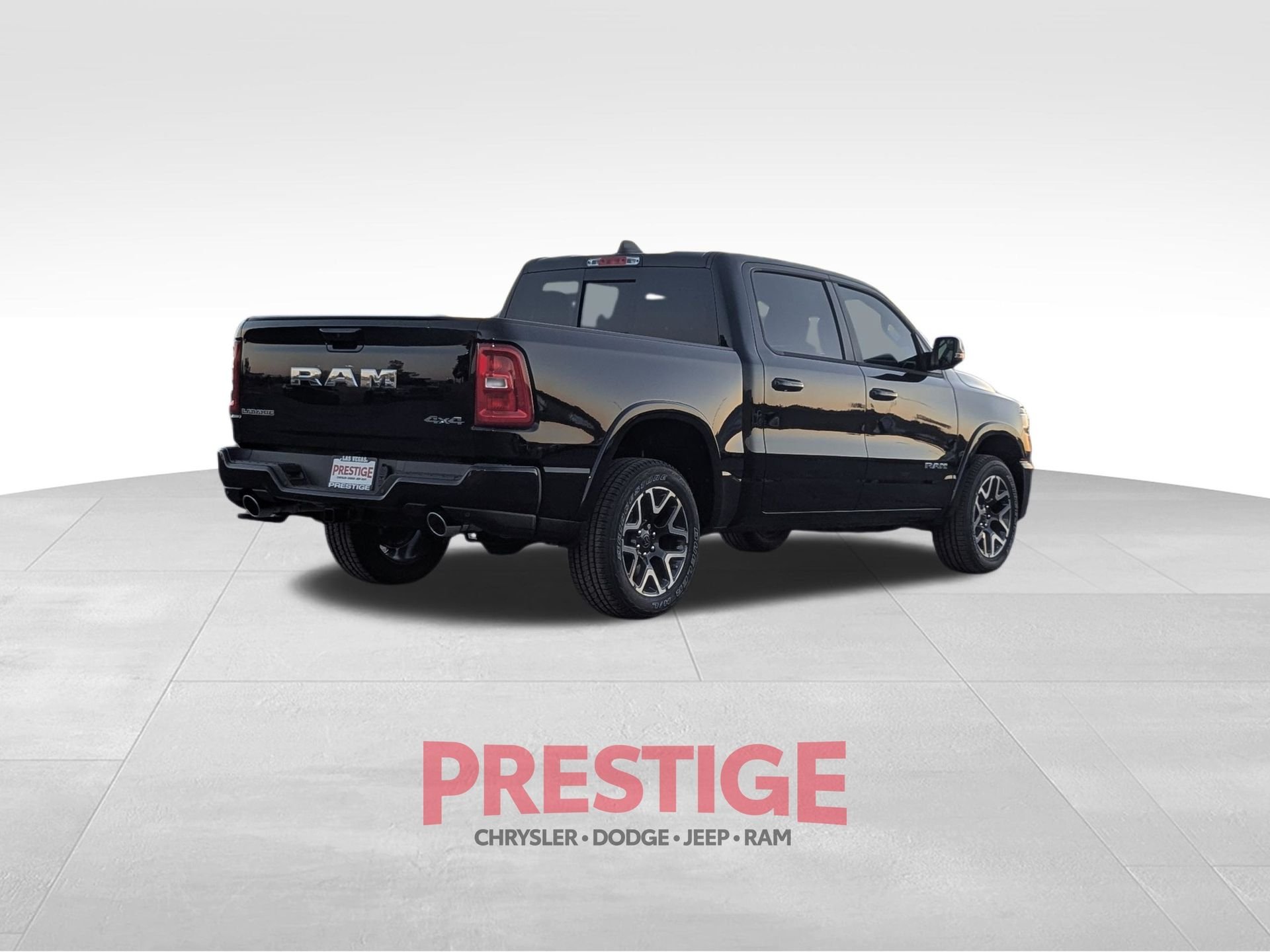 New 2026 Diamond Black Crystal Pearl-Coat Exterior Paint RAM Laramie image 5