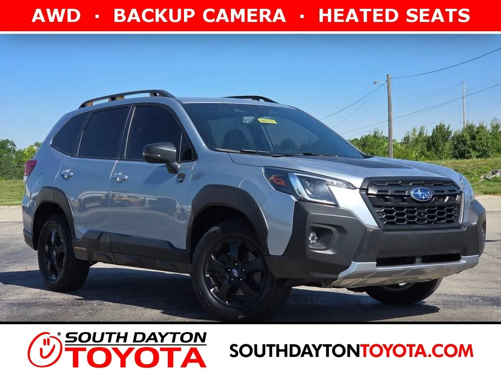 Used 2022 Ice Silver Metallic Subaru Wilderness image 1