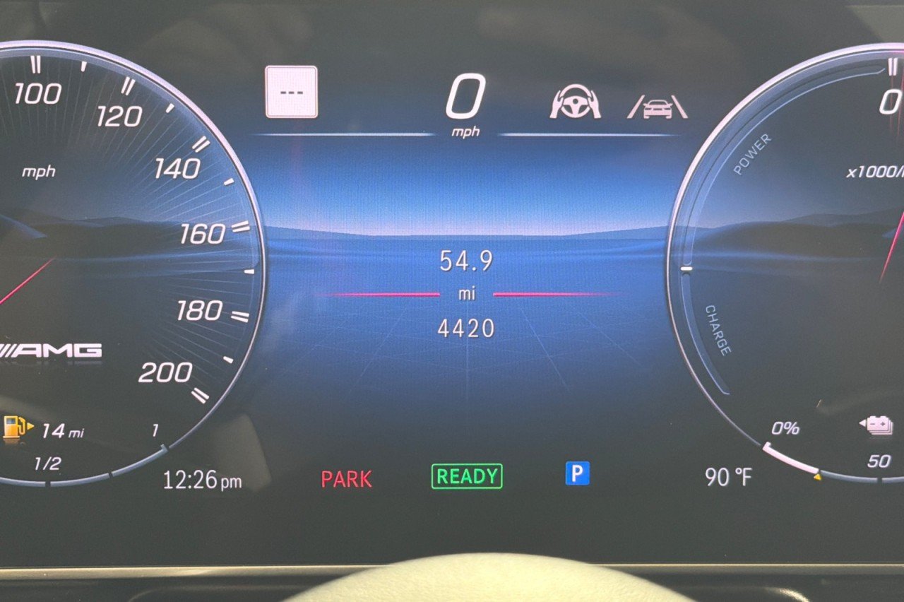 Used 2025 Polar White Mercedes-Benz AMG® GLC 63 S E Performance image 25