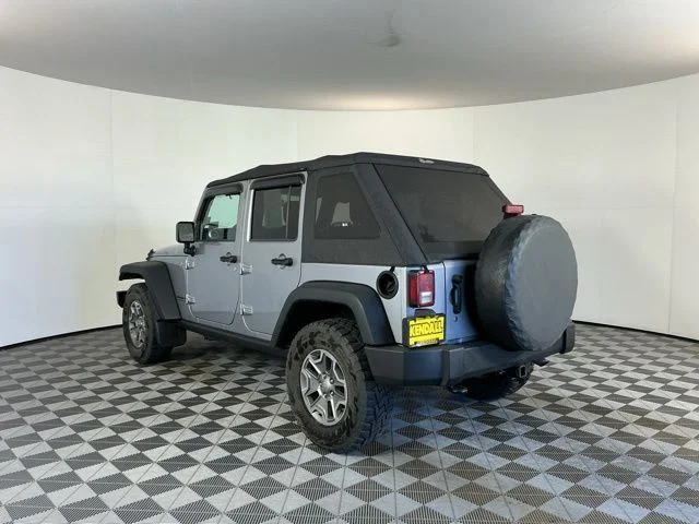 Used 2015 Billet Silver Metallic Jeep Unlimited Rubicon image 7