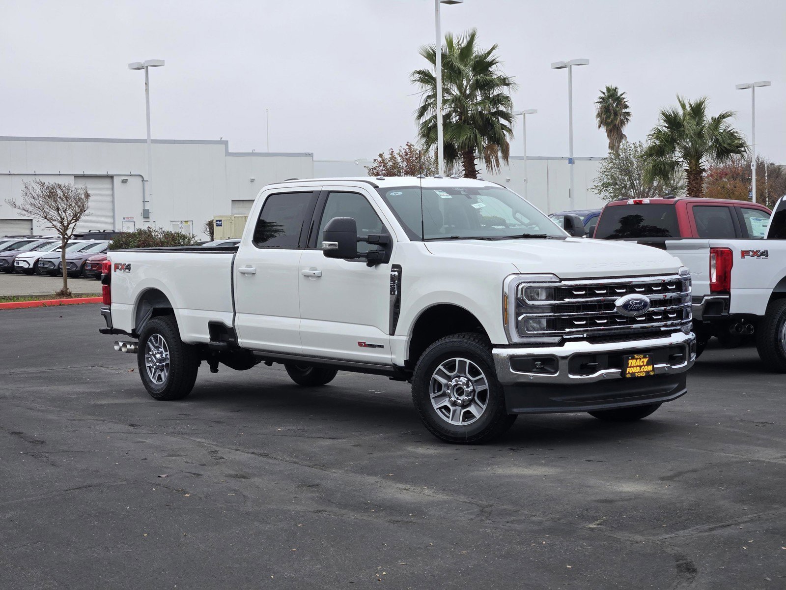 New 2026 Star White Metallic Tri-Coat Ford F-350® Lariat® image 1