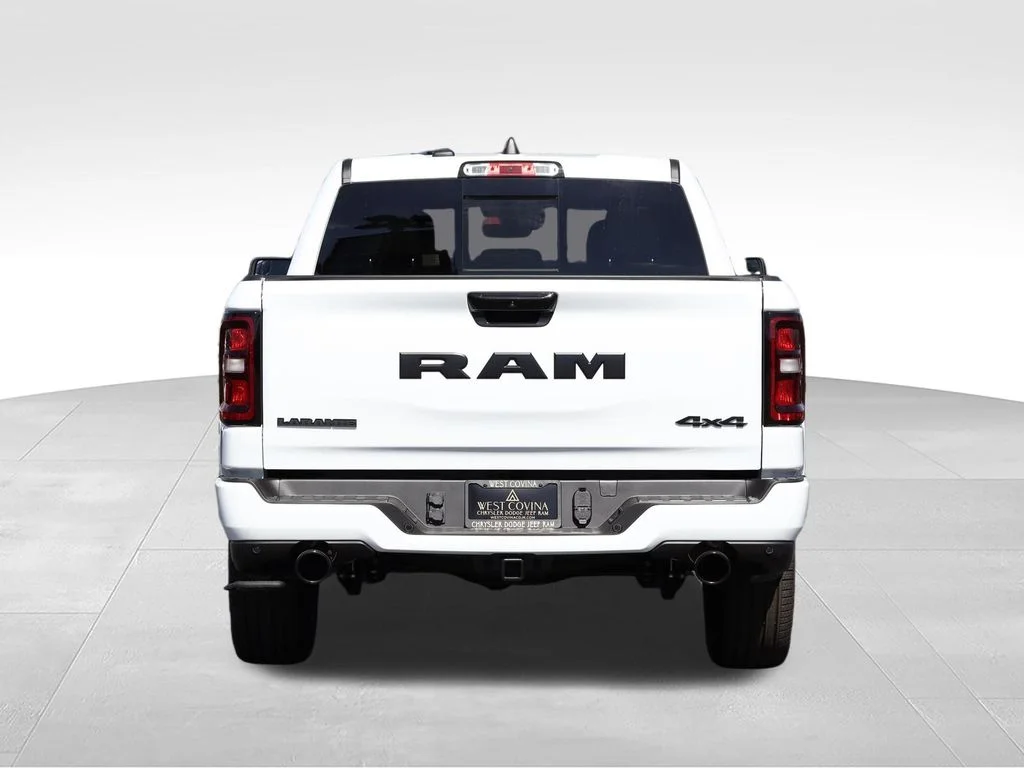 New 2026 Bright White Clear-Coat Exterior Paint RAM Laramie image 6