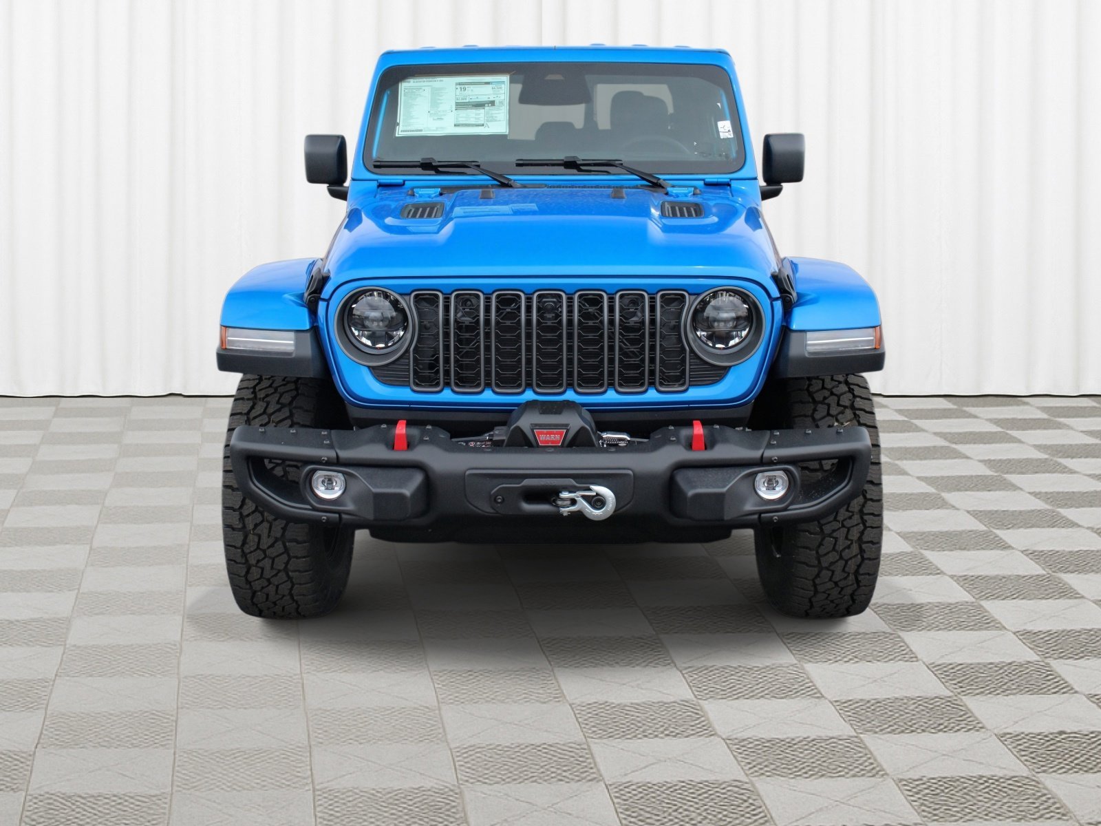 New 2026 Hydro Blue Pearl-Coat Exterior Paint Jeep Rubicon X image 31