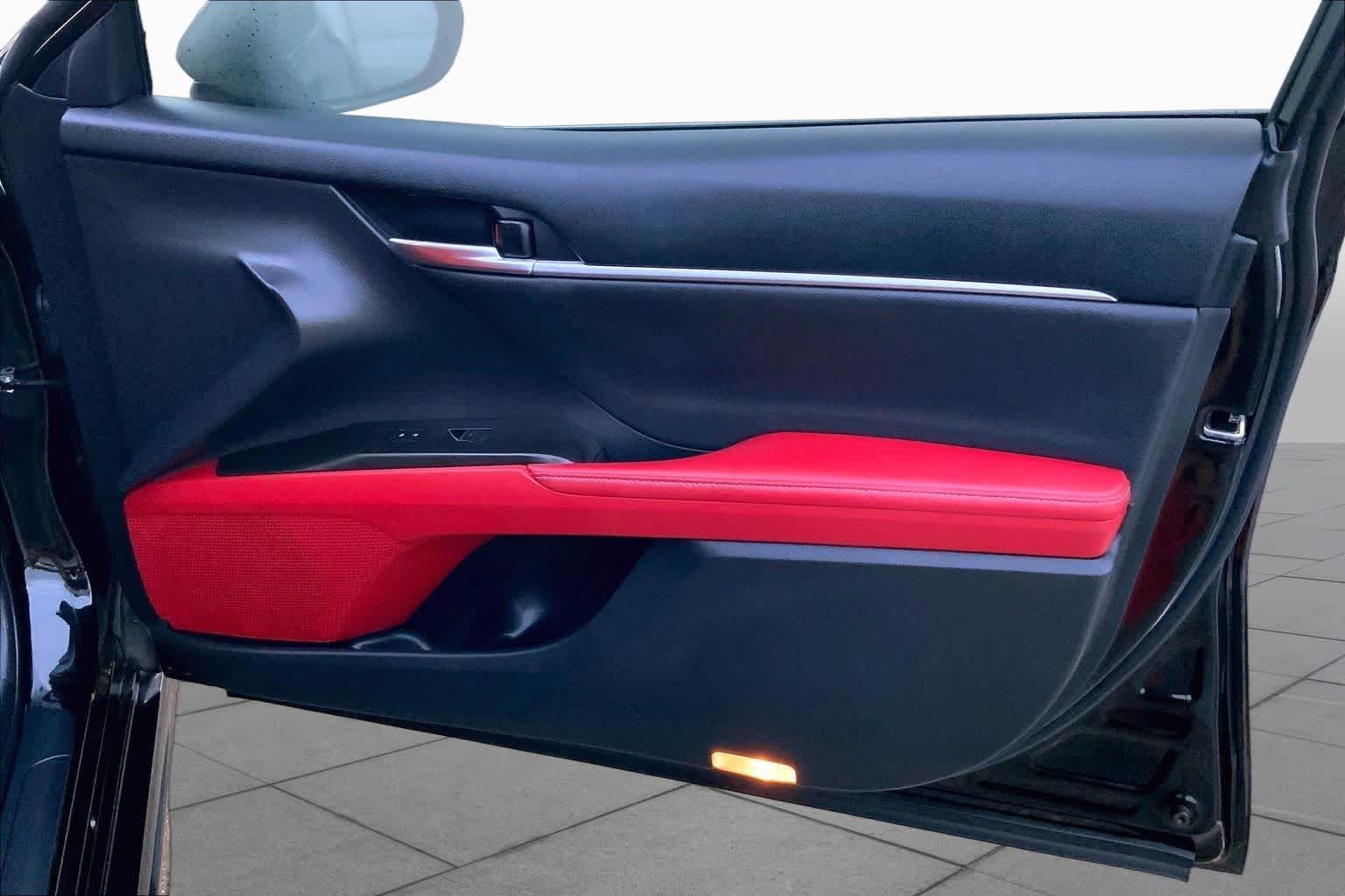 Used 2022 Midnight Black Metallic Toyota XSE image 21