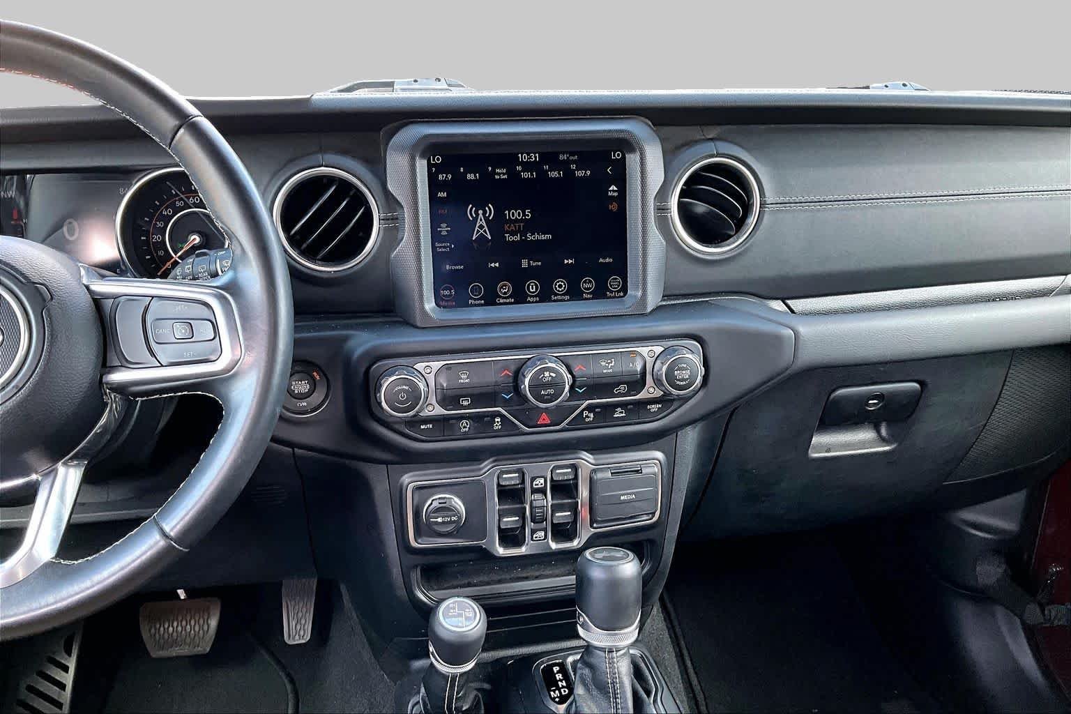 Used 2021 Snazzberry Pearlcoat Jeep Unlimited Sahara image 7