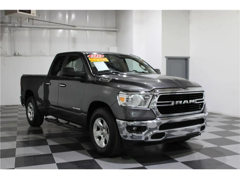 Used 2020 Granite Crystal Metallic Clearcoat Ram Big Horn image 3