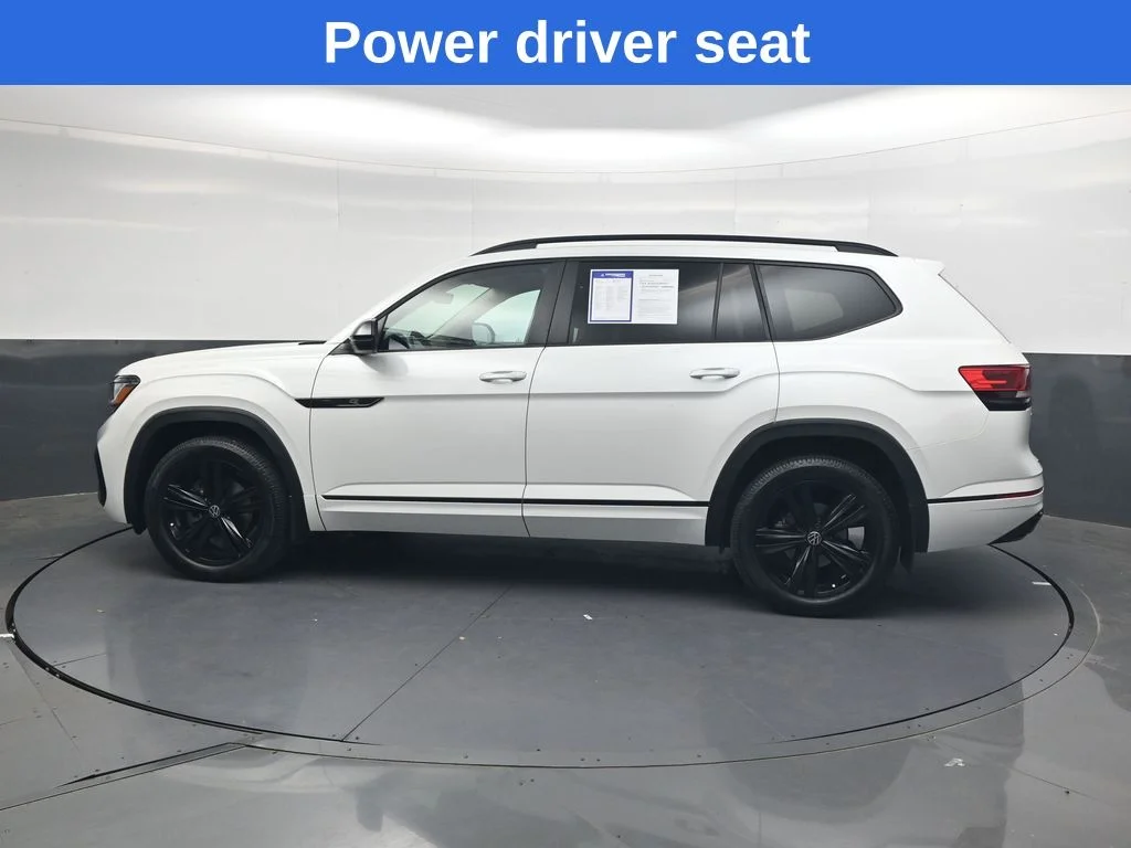 Used 2023 Opal White Volkswagen 3.6L V6 SEL R-Line image 7