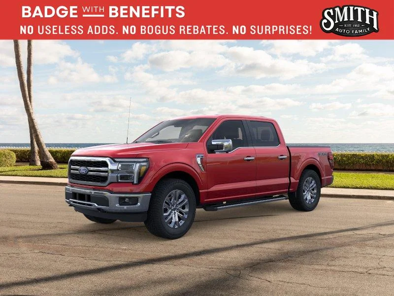 New 2026 Ruby Red Metallic Tinted Clearcoat Ford Lariat® image 1