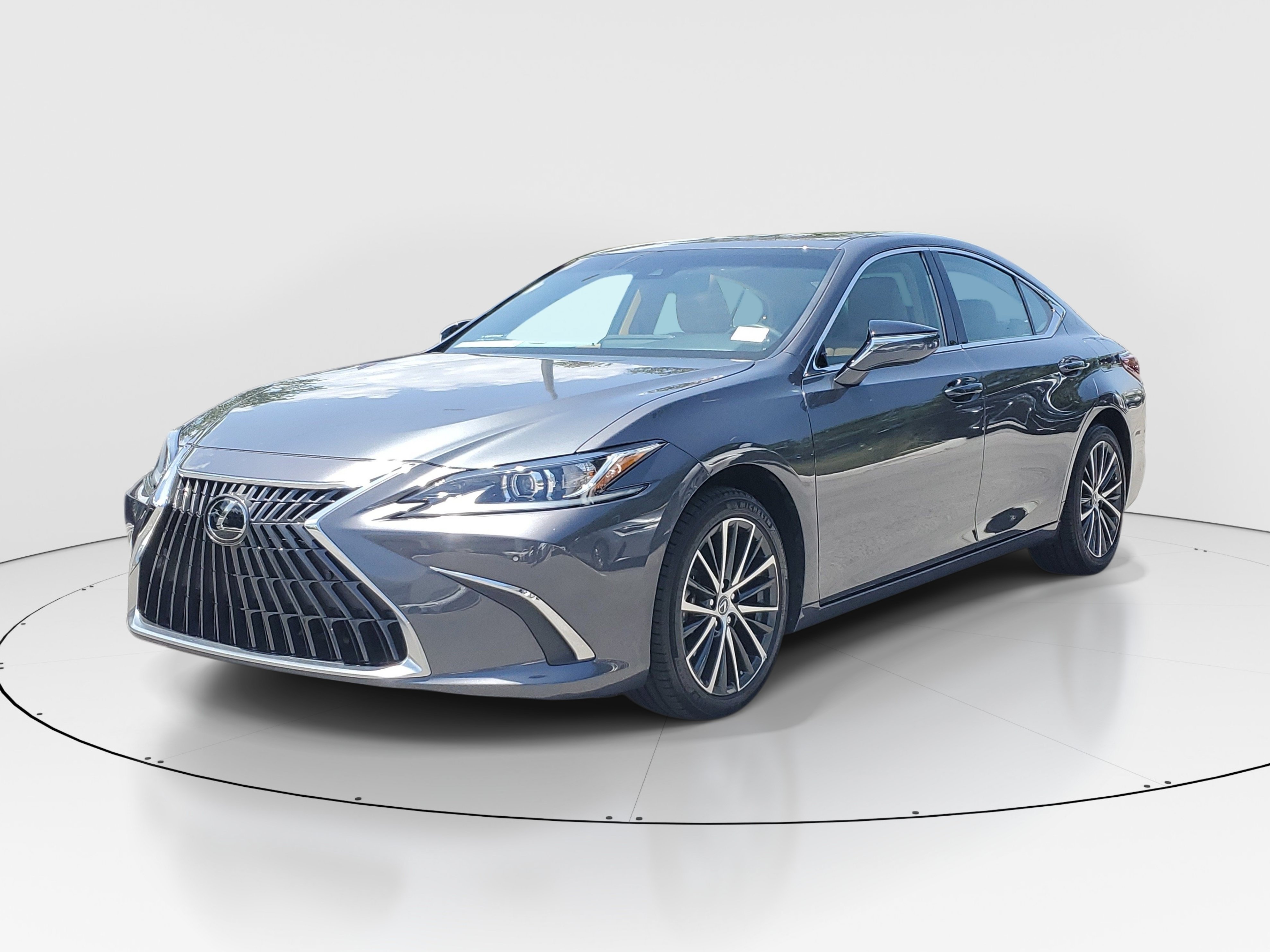 Certified Used 2024 CLOUDBURST GRAY Lexus ES 350 image 3