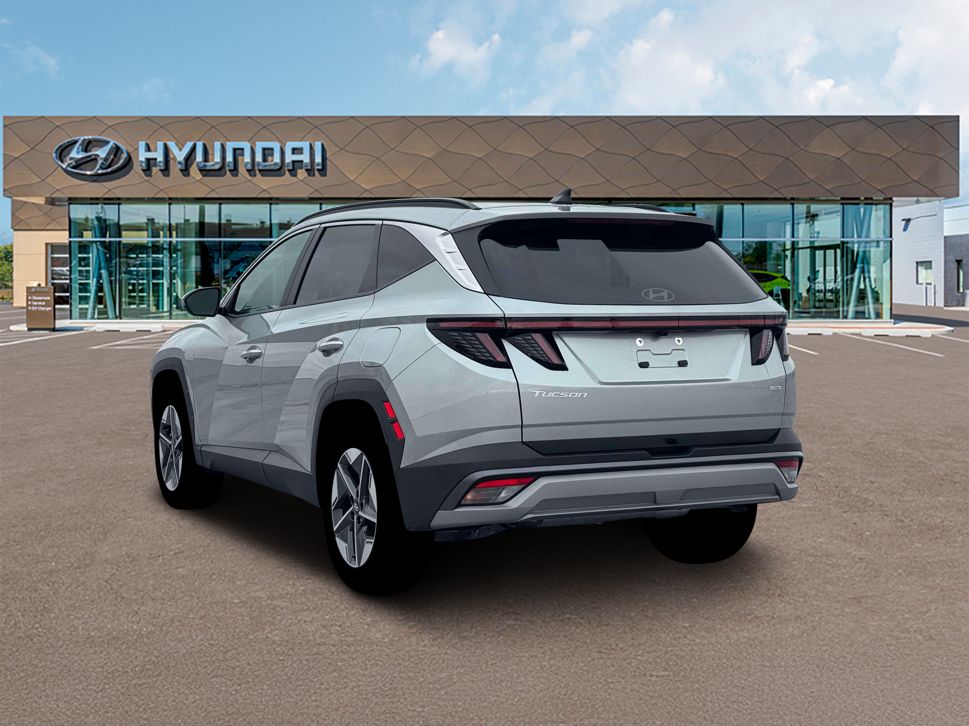 New 2026 Shimmering Silver Hyundai SEL Premium AWD image 5
