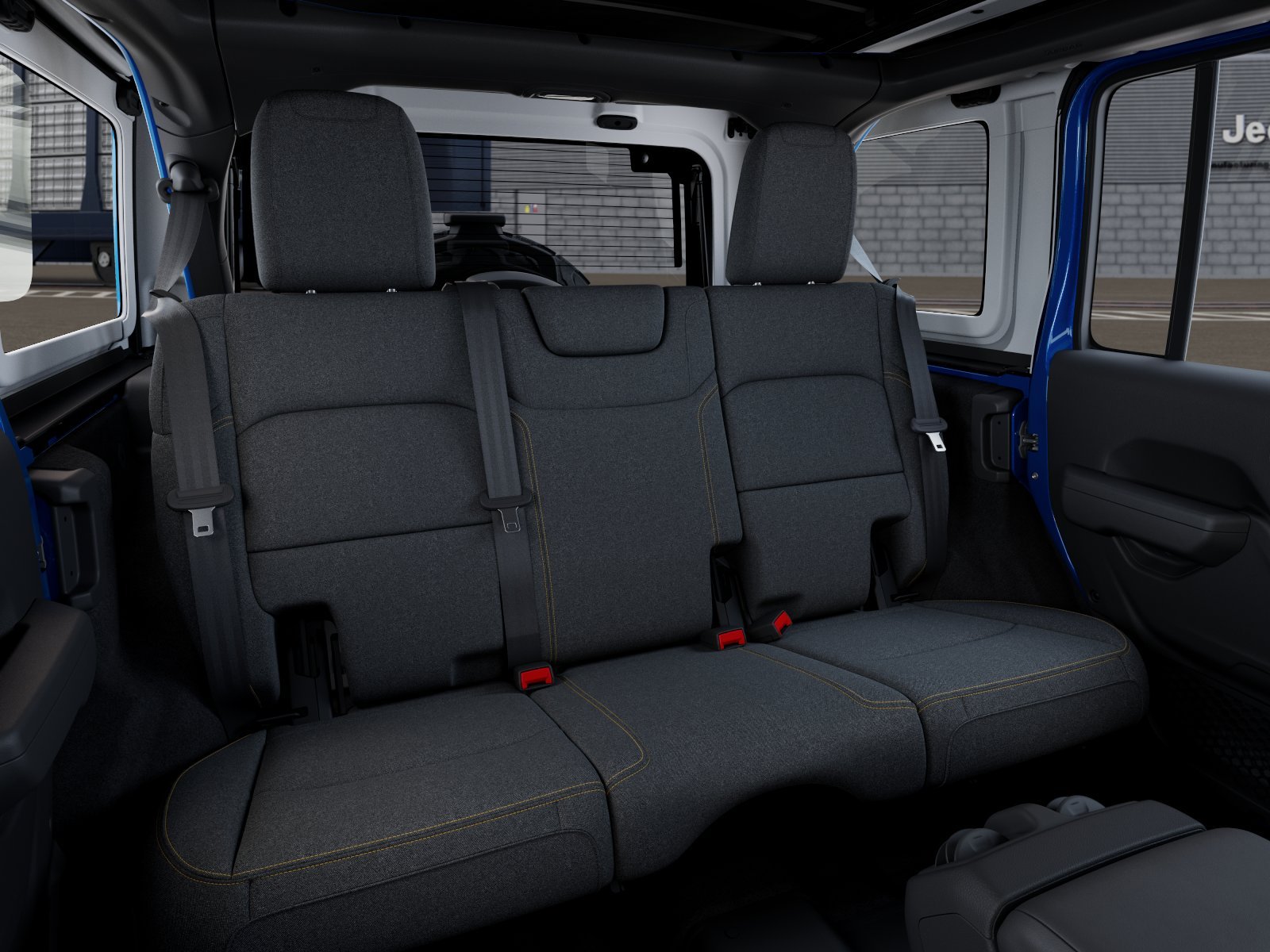 New 2027 Hydro Blue Pearl-Coat Paint Jeep Willys image 15