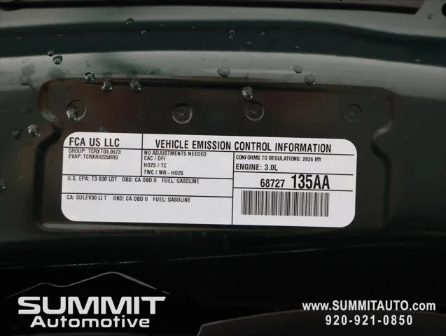 New 2026 Serrano-Green Metallic Exterior Paint RAM RHO image 26
