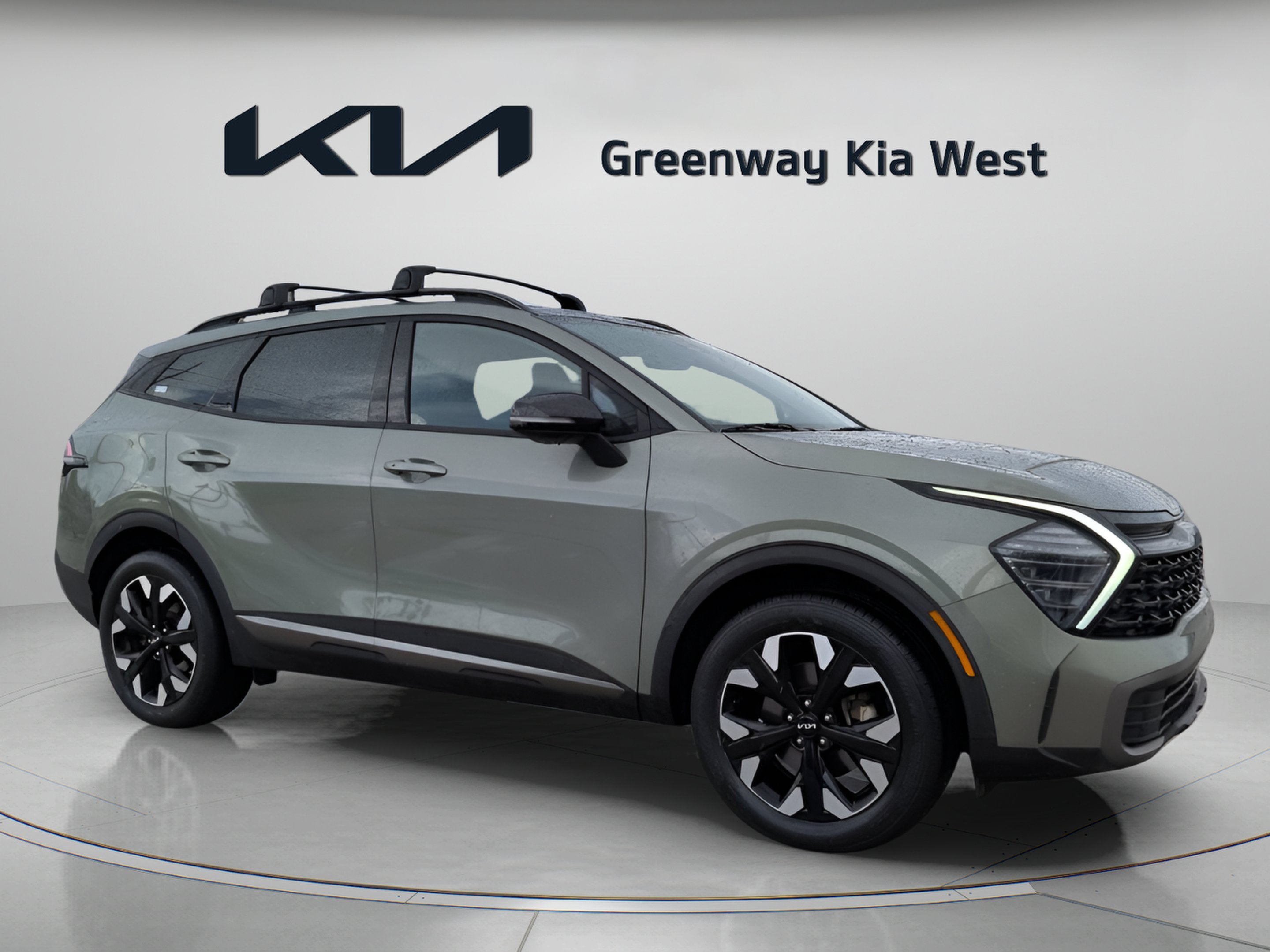 Certified Used 2024 Jungle Green Kia X-Line image 9