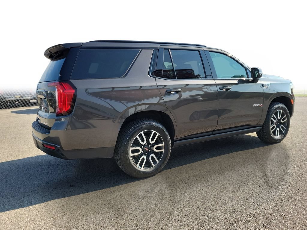 Used 2021 SMOKEY QUARTZ METALLIC GMC AT4 image 4