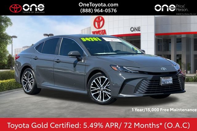 Certified Used 2026 Gray Toyota XLE image 1