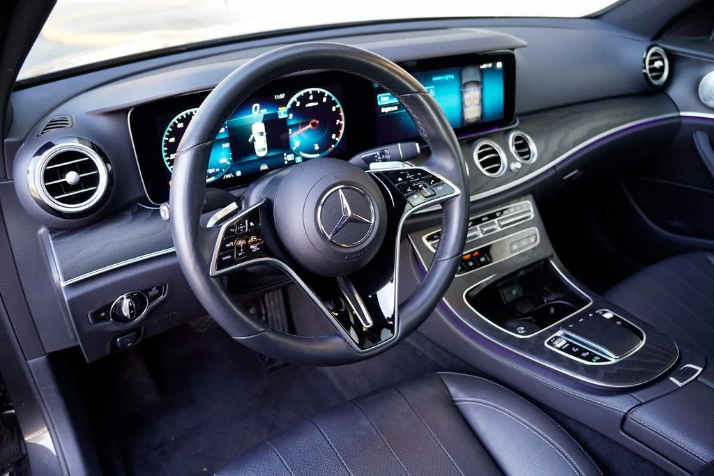 Used 2023 Gray Mercedes-Benz E 350 image 2