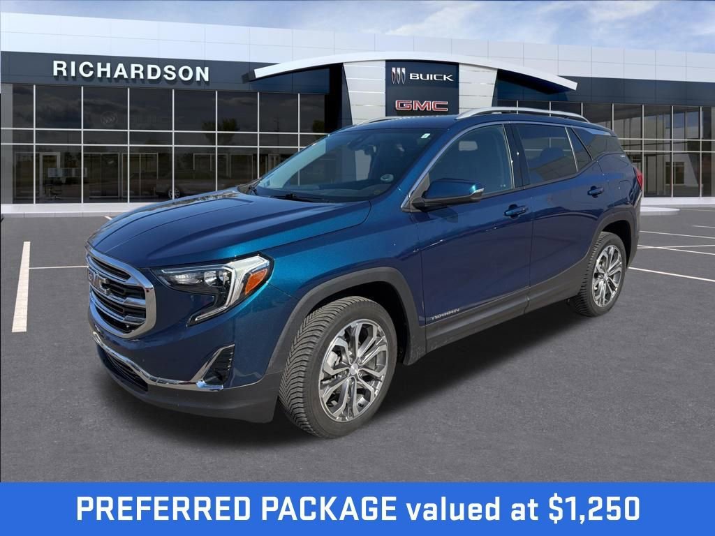 Used 2020 GMC Terrain SLT with VIN 3GKALVEV0LL260293 for sale in Midland, MI